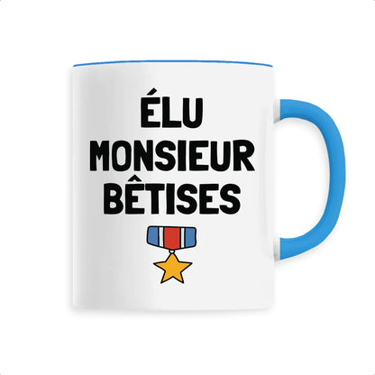 Mug Élu monsieur bêtises