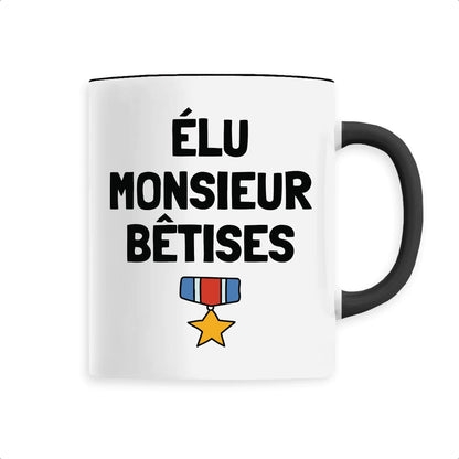 Mug Élu monsieur bêtises