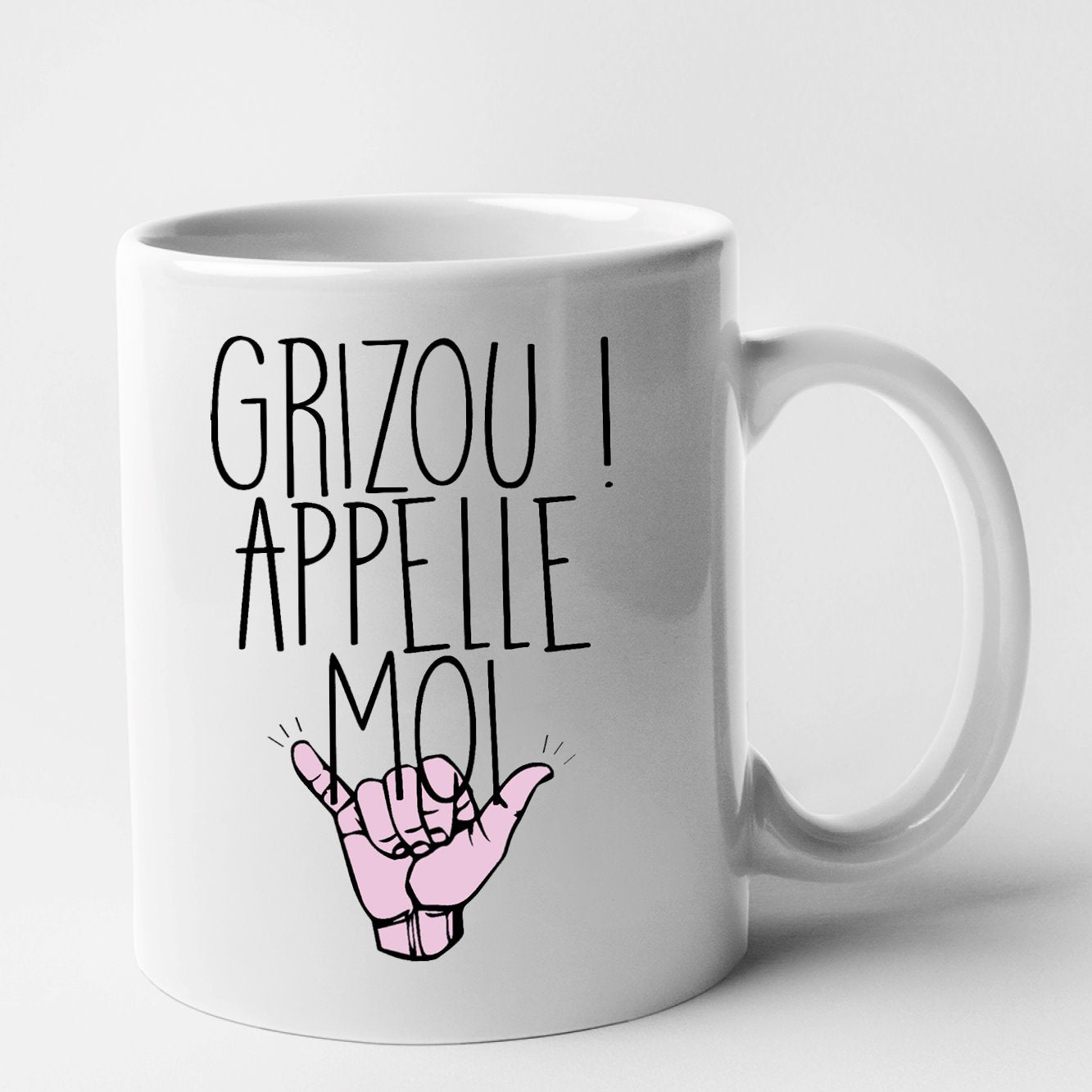 Mug Grizou appelle moi