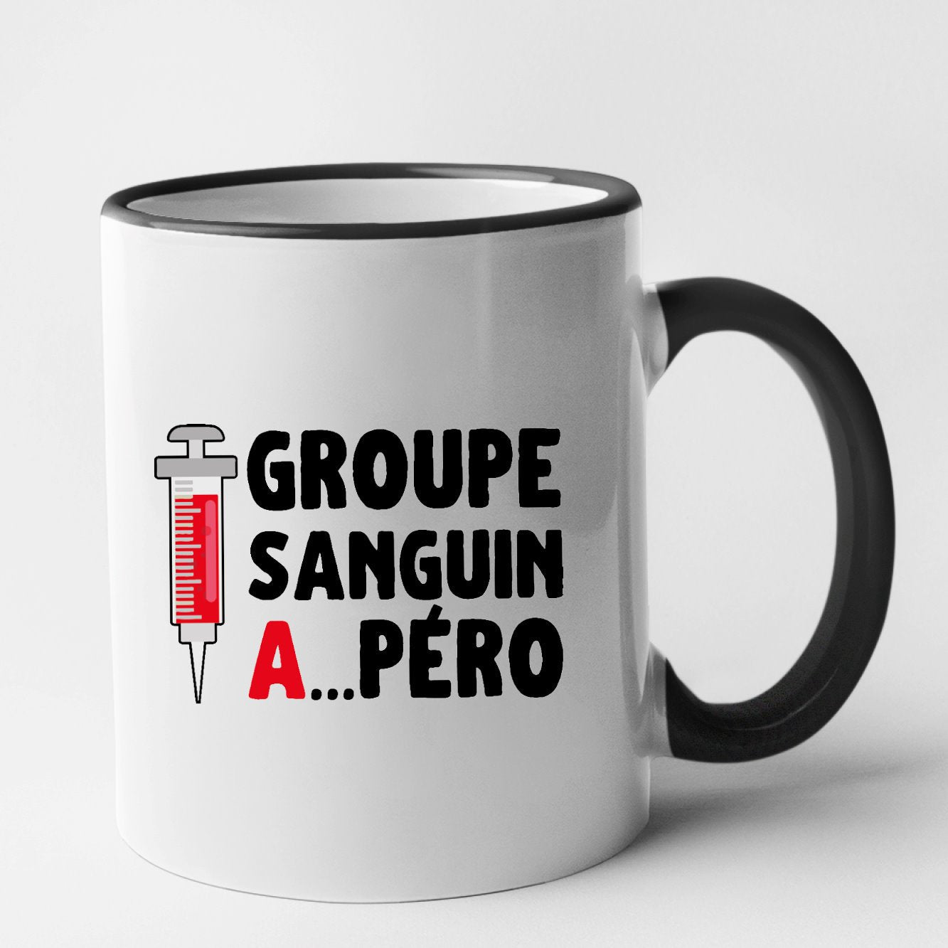 Mug Groupe sanguin Apéro