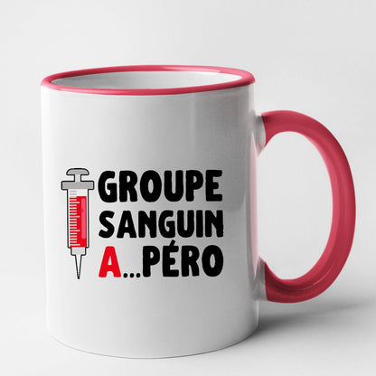 Mug Groupe sanguin Apéro