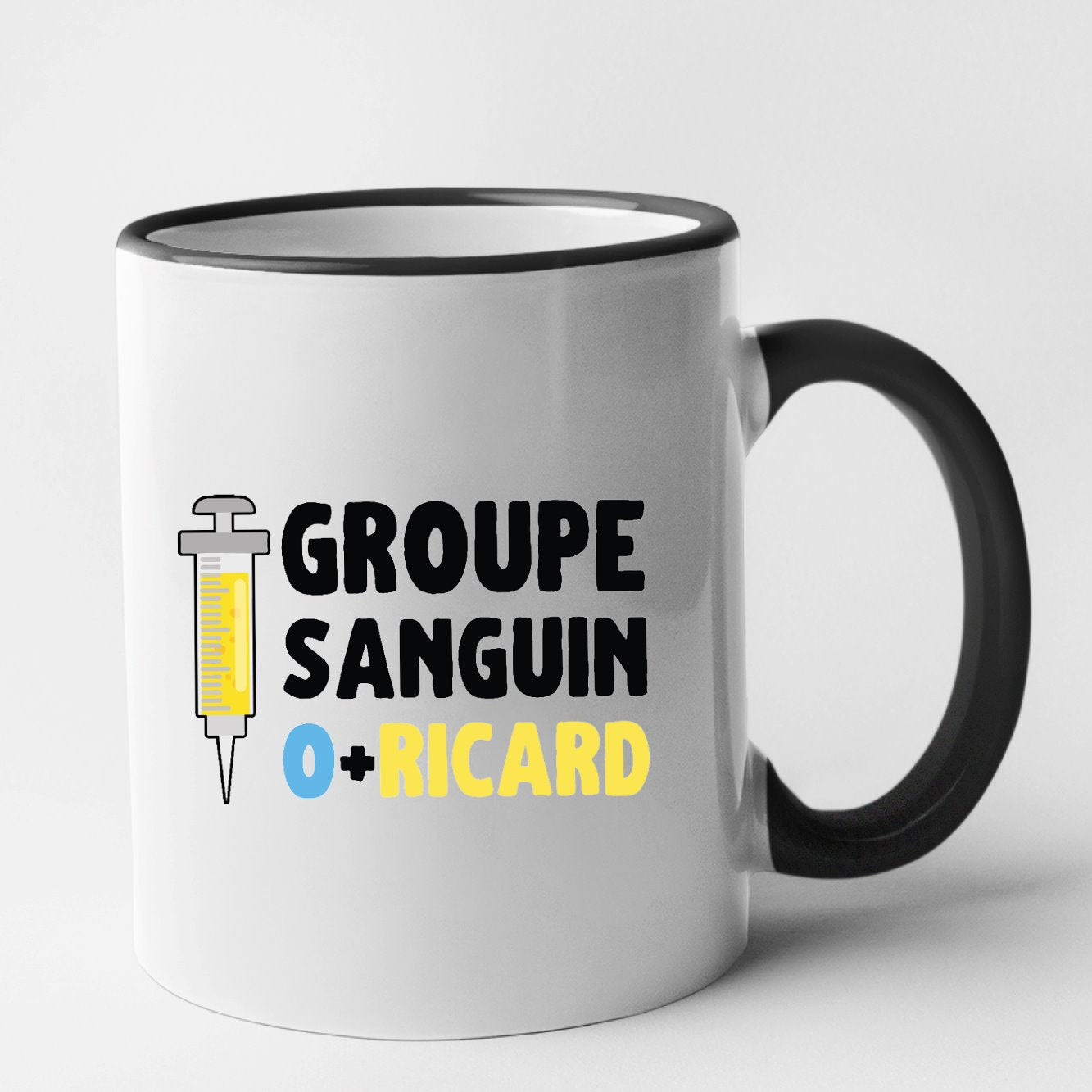 Mug Groupe sanguin O + Ricard