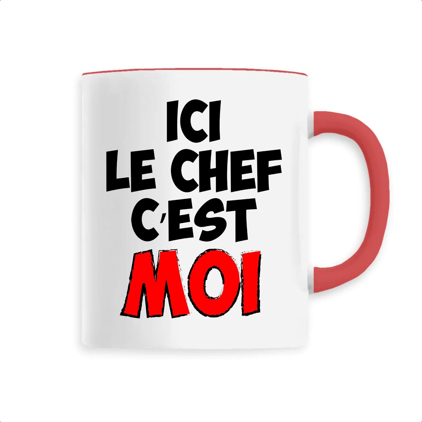 Mug Ici le chef c'est moi