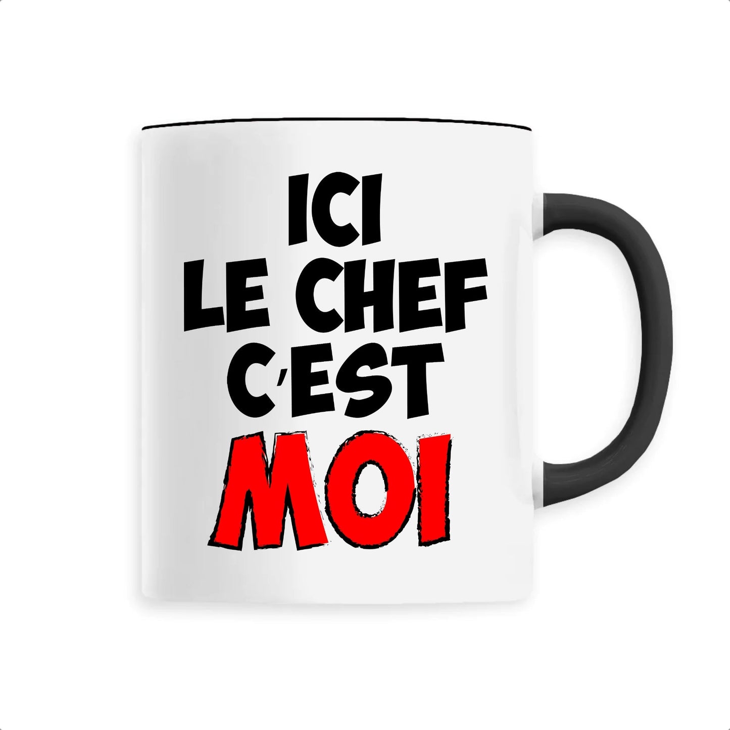 Mug Ici le chef c'est moi