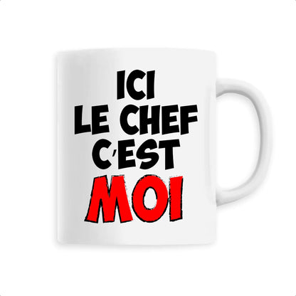 Mug Ici le chef c'est moi