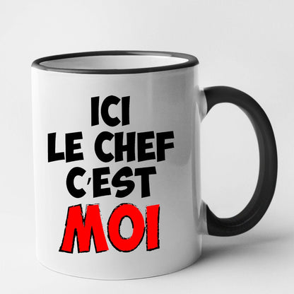 Mug Ici le chef c'est moi