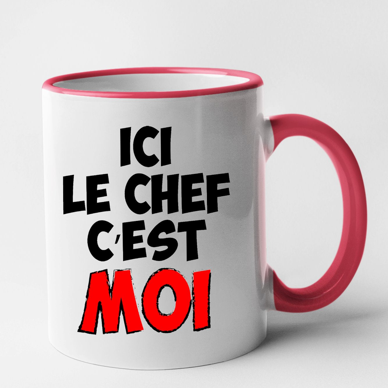 Mug Ici le chef c'est moi