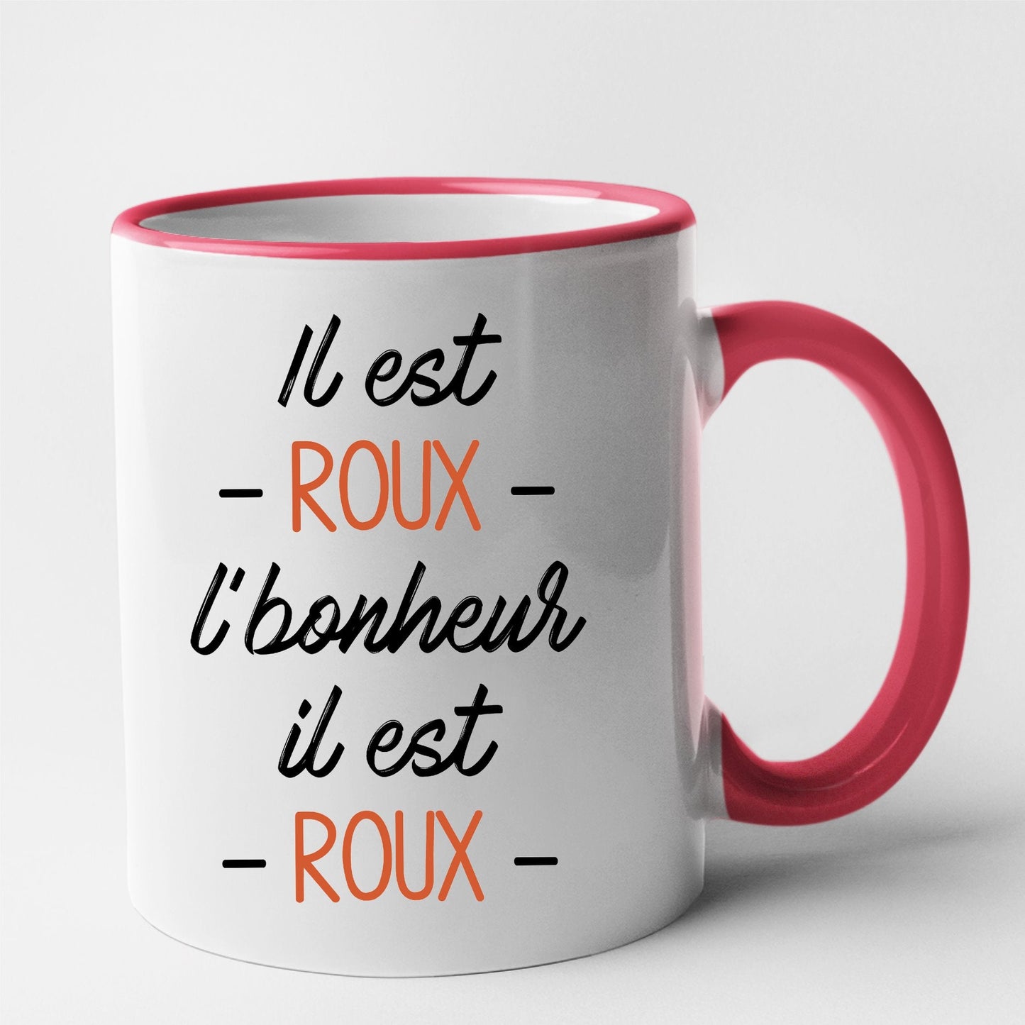 Mug Il est roux l'bonheur