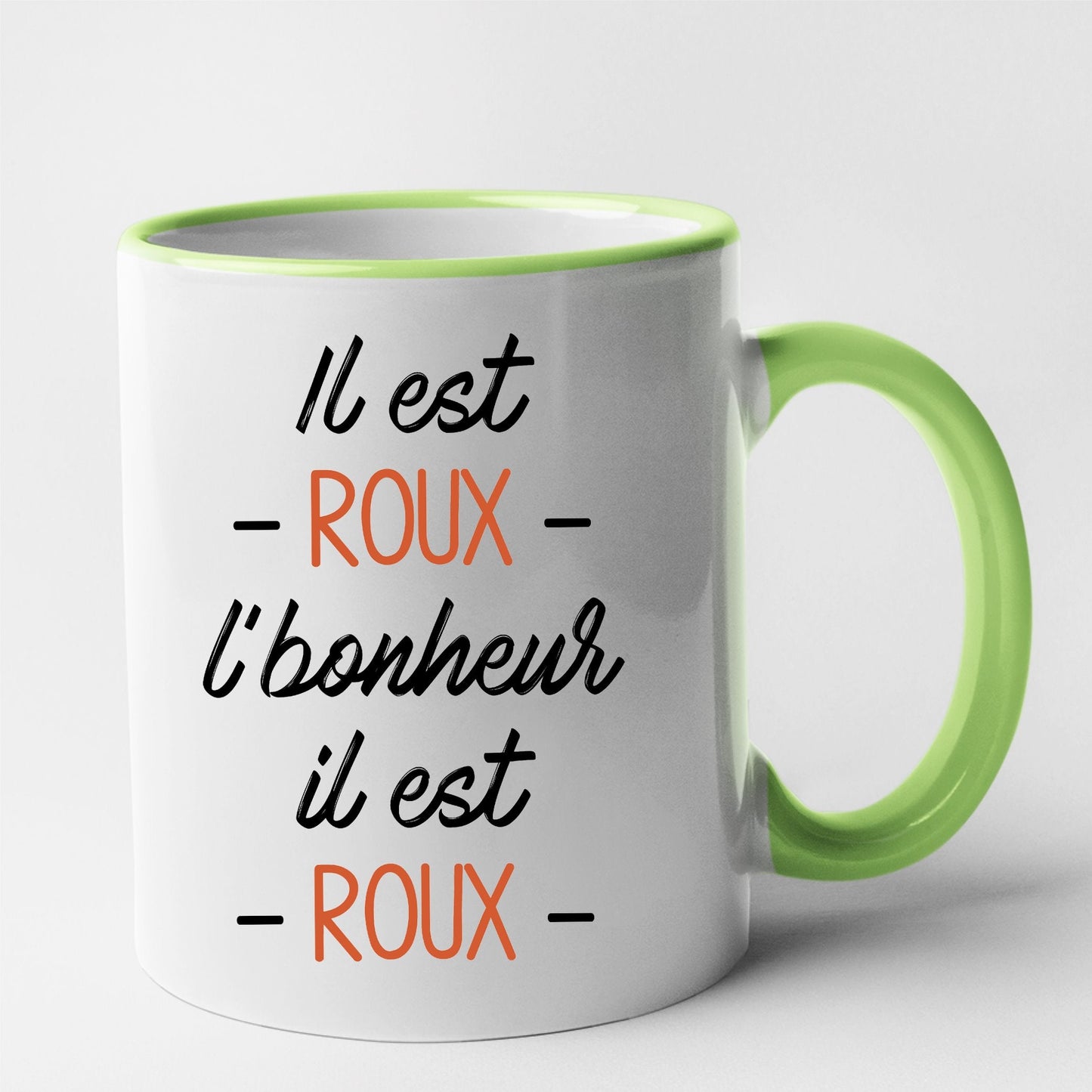 Mug Il est roux l'bonheur