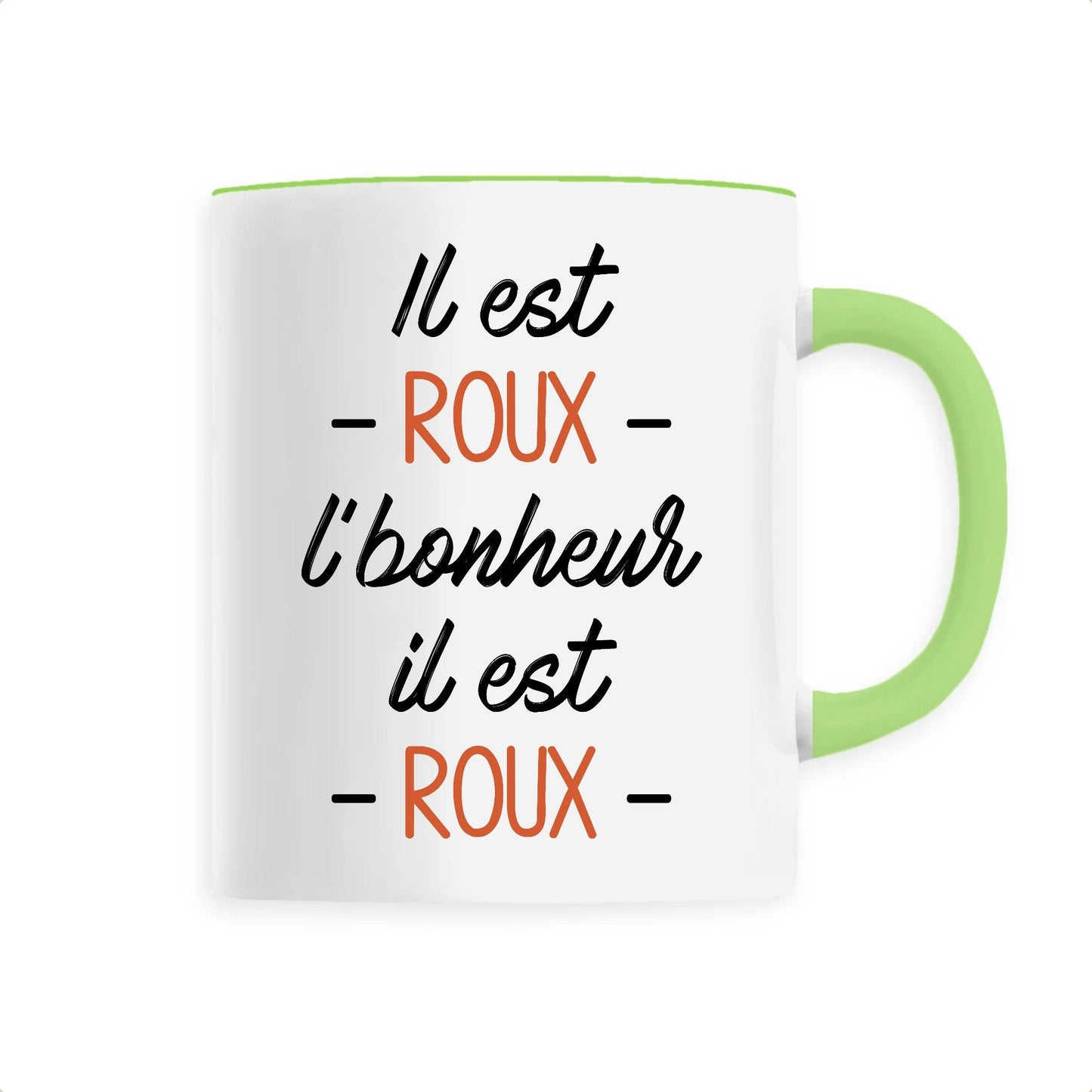 Mug Il est roux l'bonheur