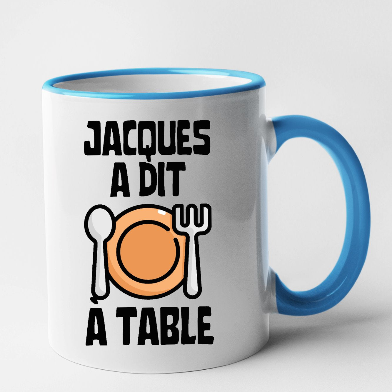 Mug Jacques a dit à table