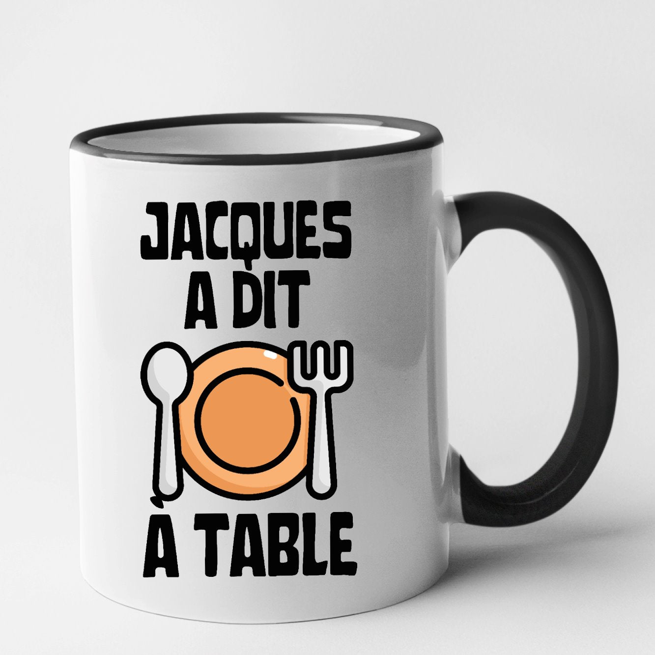 Mug Jacques a dit à table