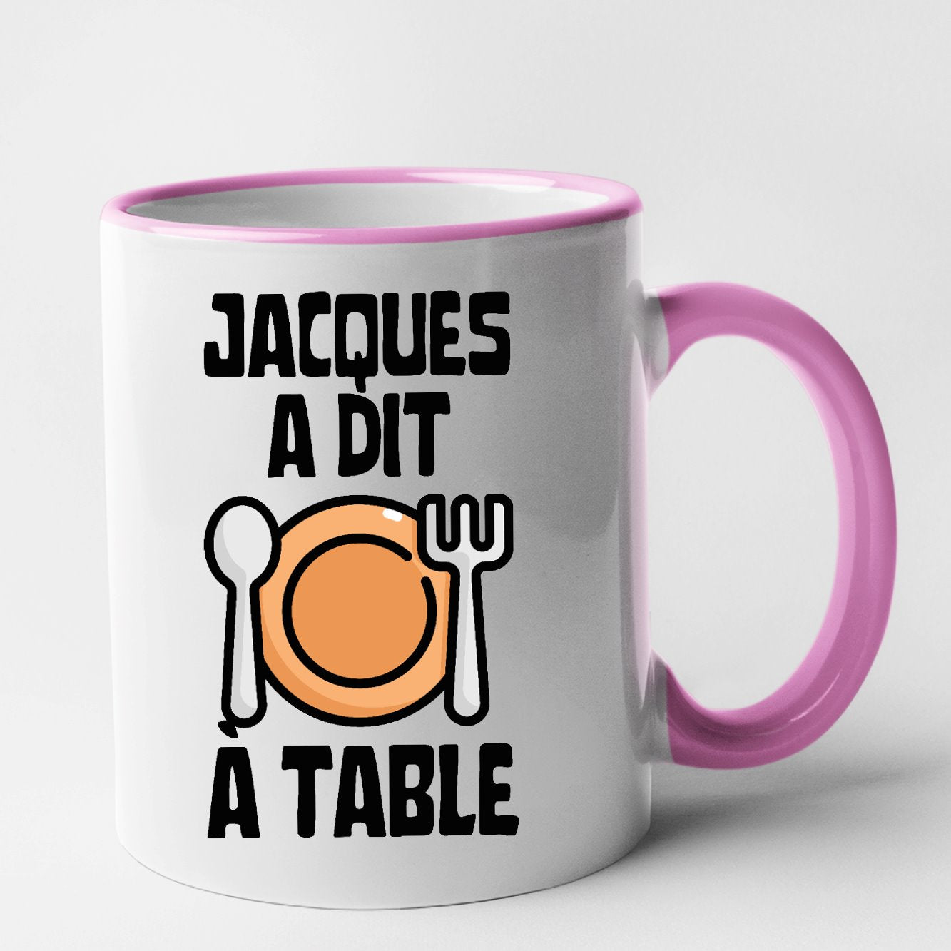 Mug Jacques a dit à table