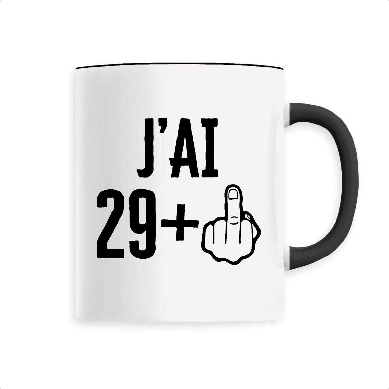 Mug J'ai 30 ans 29 + 1