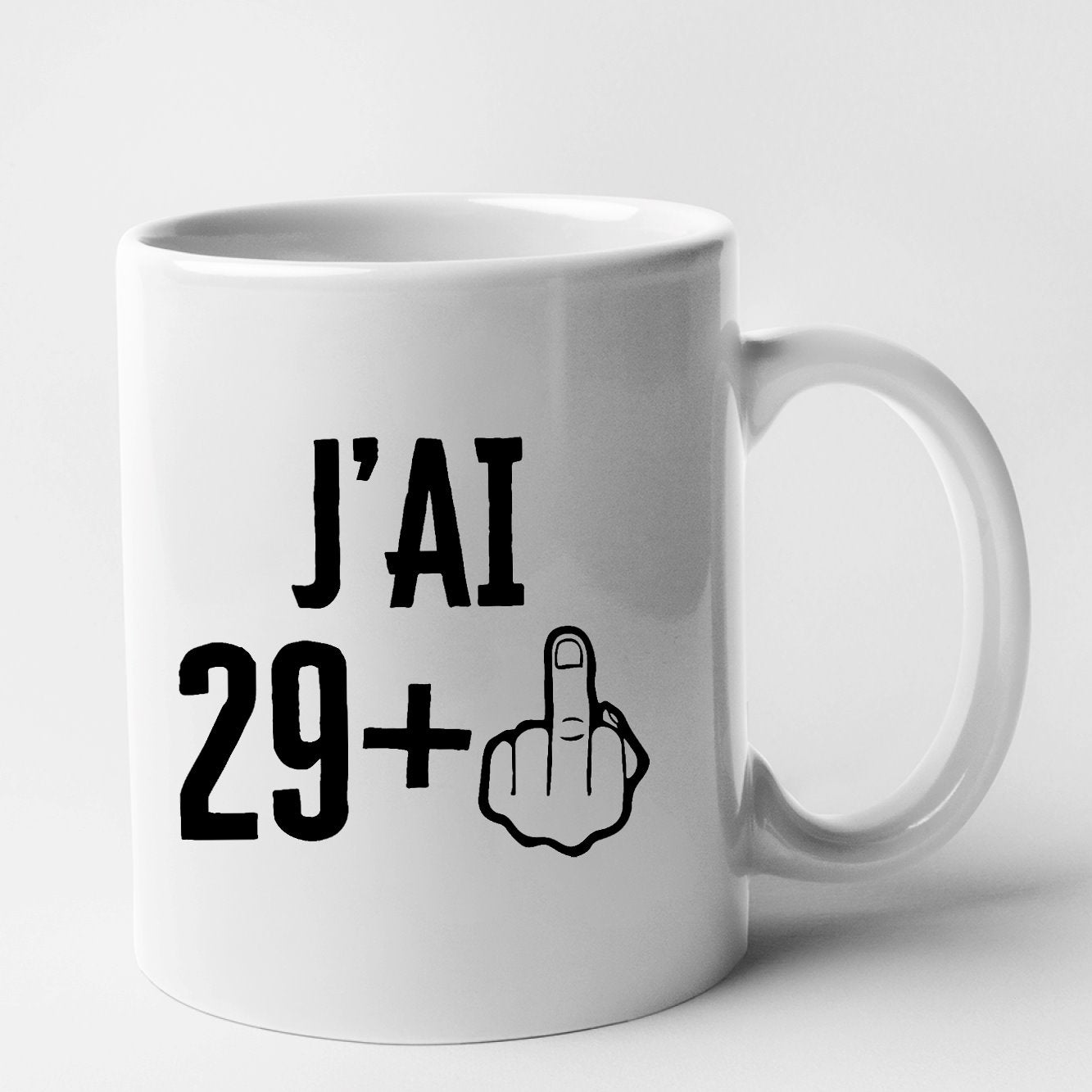 Mug J'ai 30 ans 29 + 1