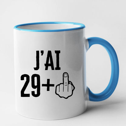 Mug J'ai 30 ans 29 + 1