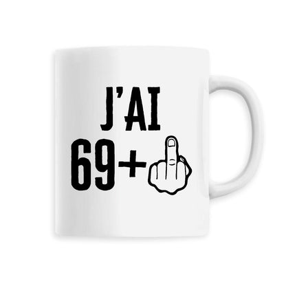 Mug J'ai 70 ans 69 + 1