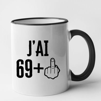 Mug J'ai 70 ans 69 + 1