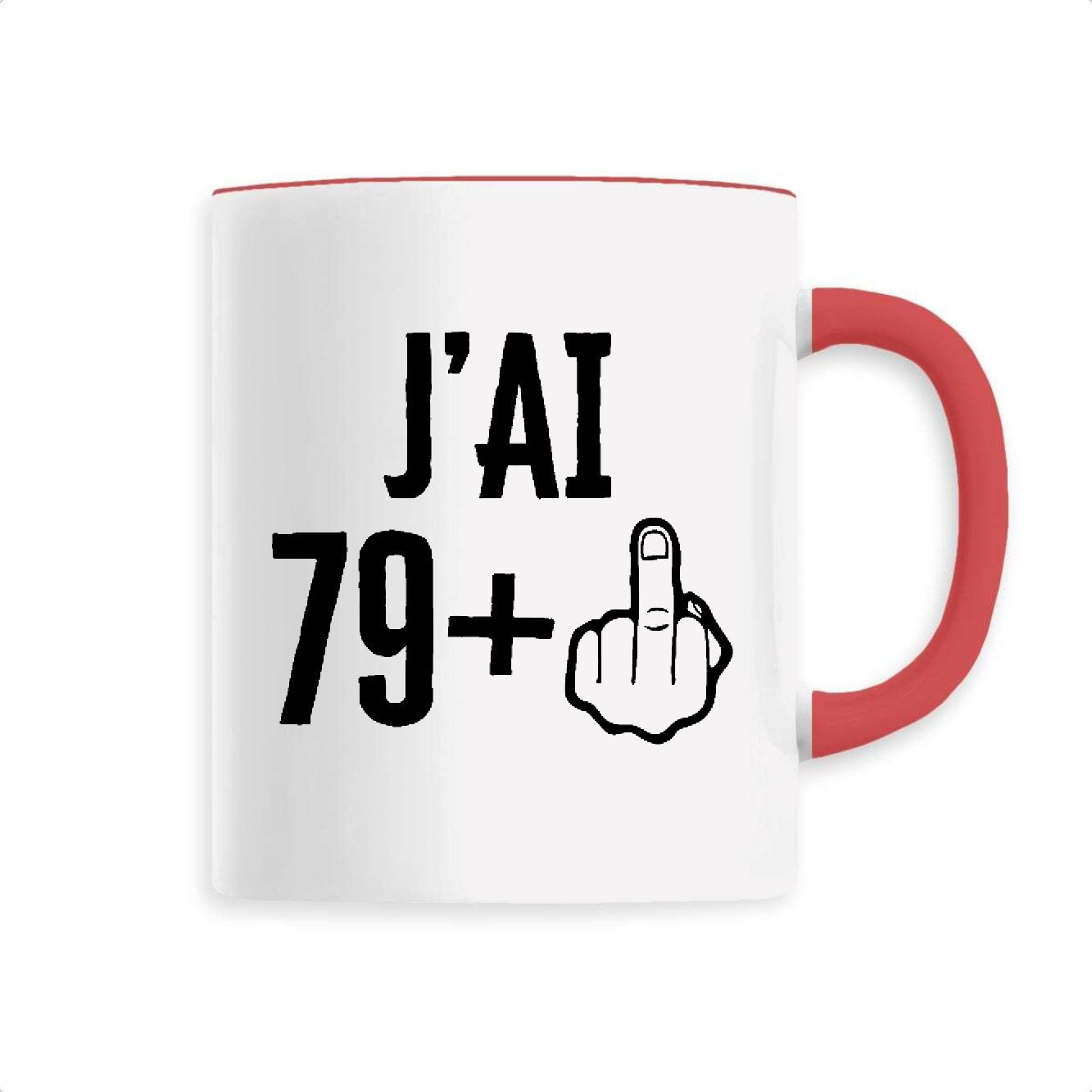 Mug J'ai 80 ans 79 + 1