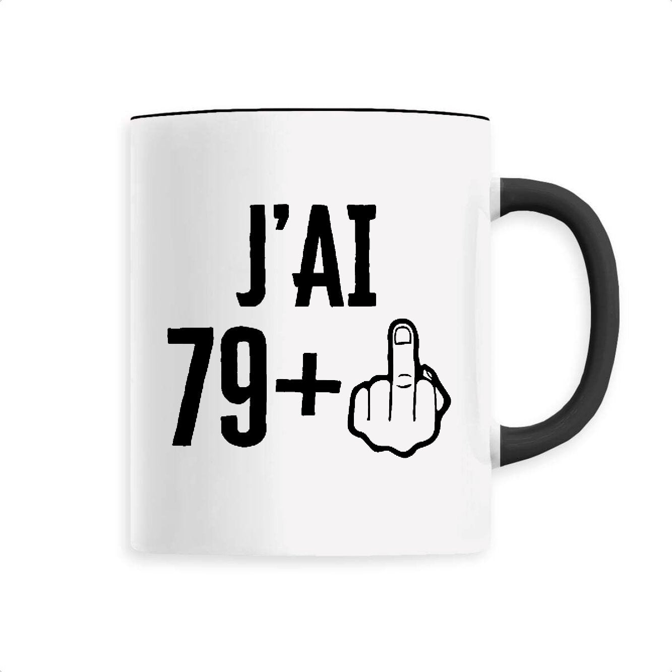 Mug J'ai 80 ans 79 + 1