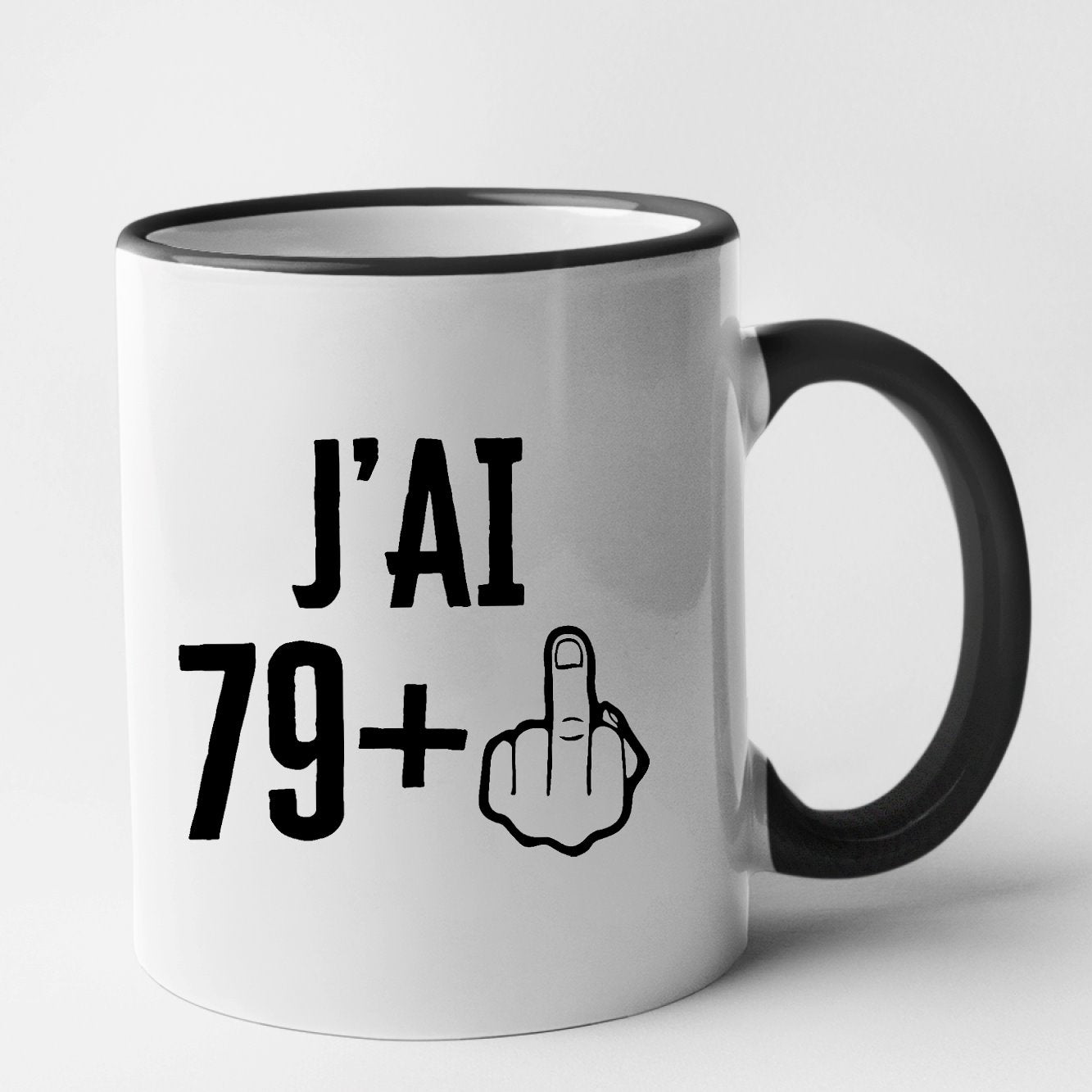 Mug J'ai 80 ans 79 + 1