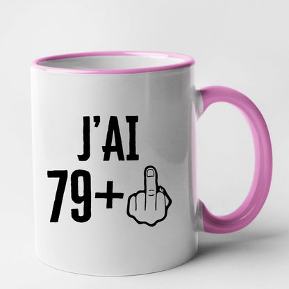 Mug J'ai 80 ans 79 + 1