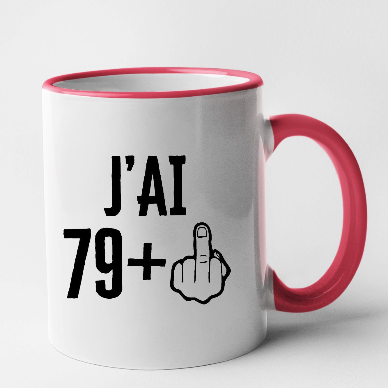 Mug J'ai 80 ans 79 + 1