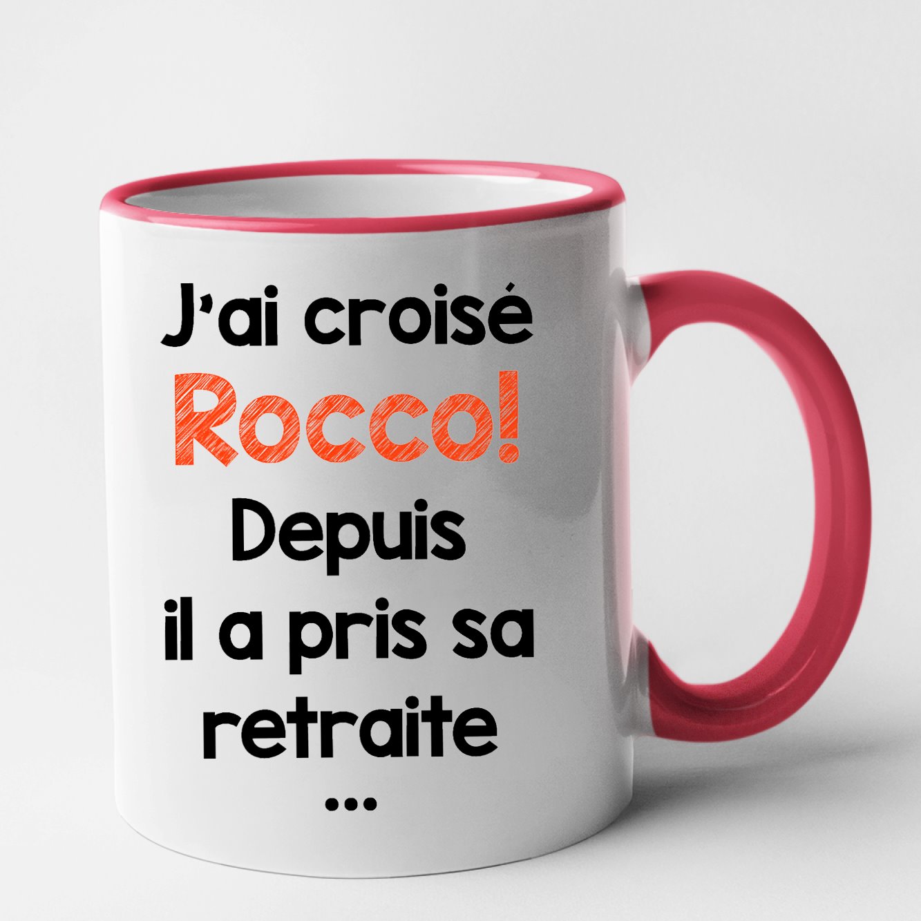 Mug J'ai croisé Rocco