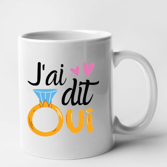 Mug J'ai dit oui