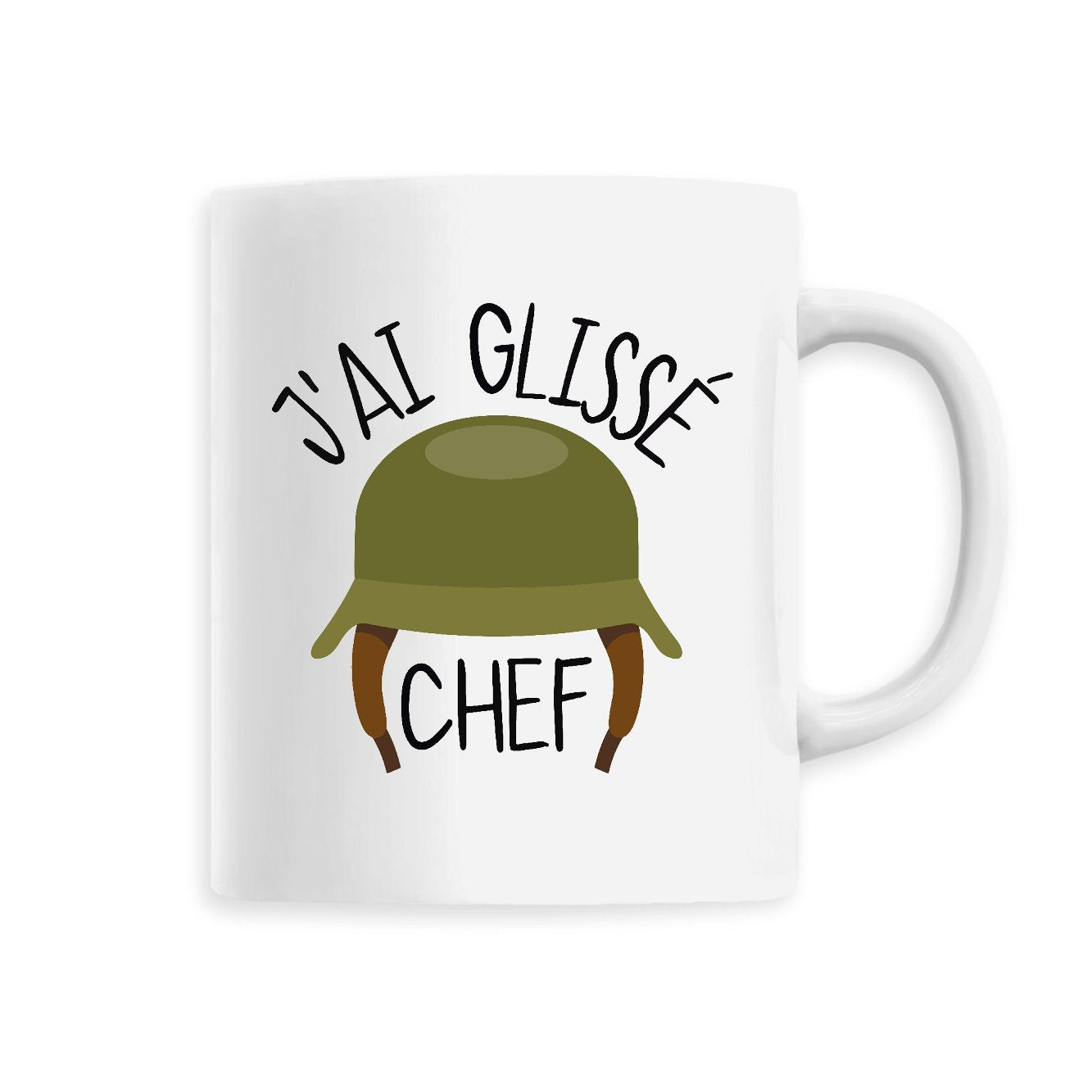 Mug J'ai glissé chef