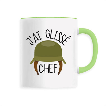 Mug J'ai glissé chef