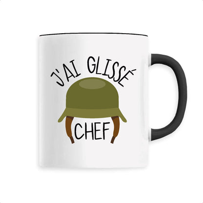 Mug J'ai glissé chef