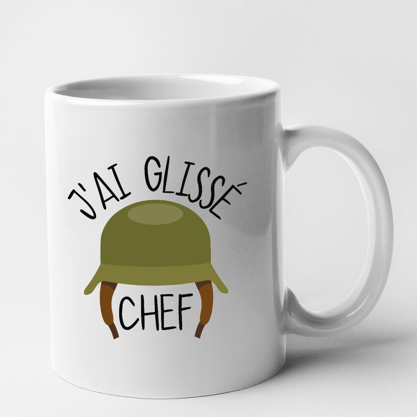 Mug J'ai glissé chef