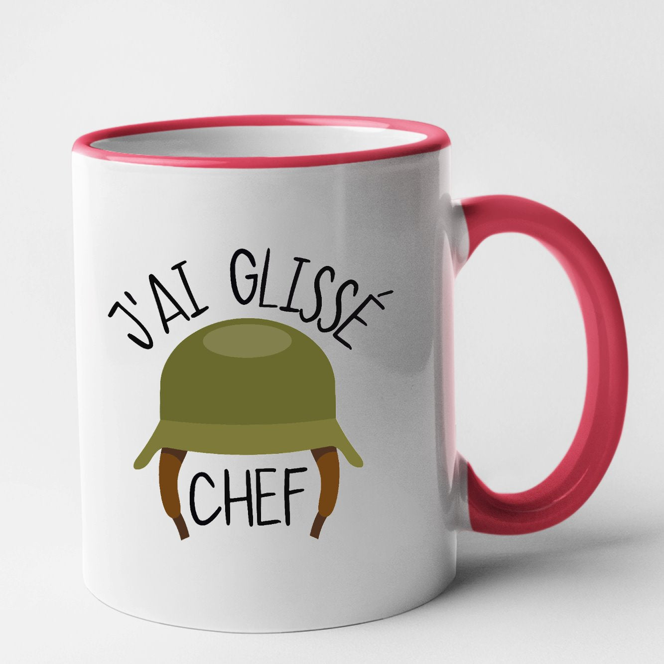 Mug J'ai glissé chef