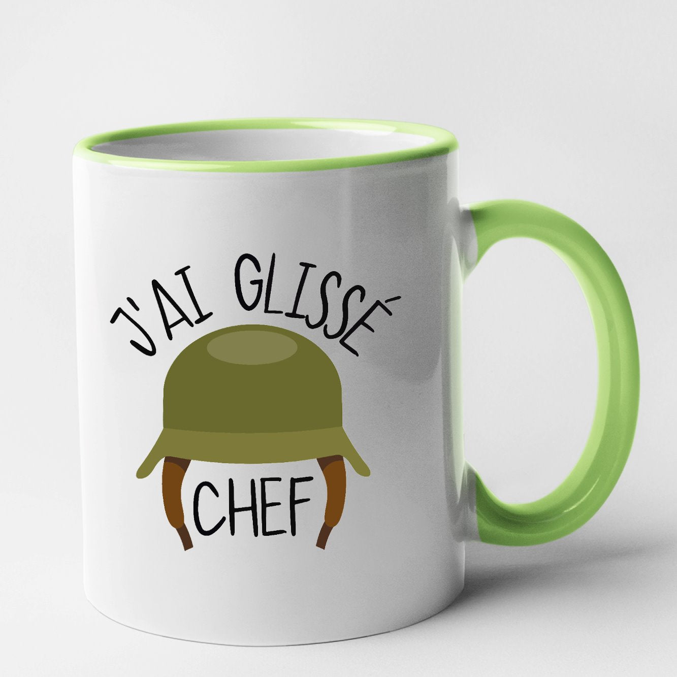 Mug J'ai glissé chef