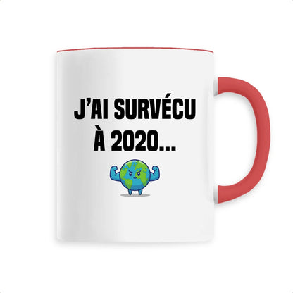 Mug J'ai survécu à 2020