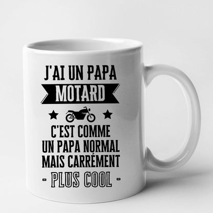 Mug J'ai un papa motard