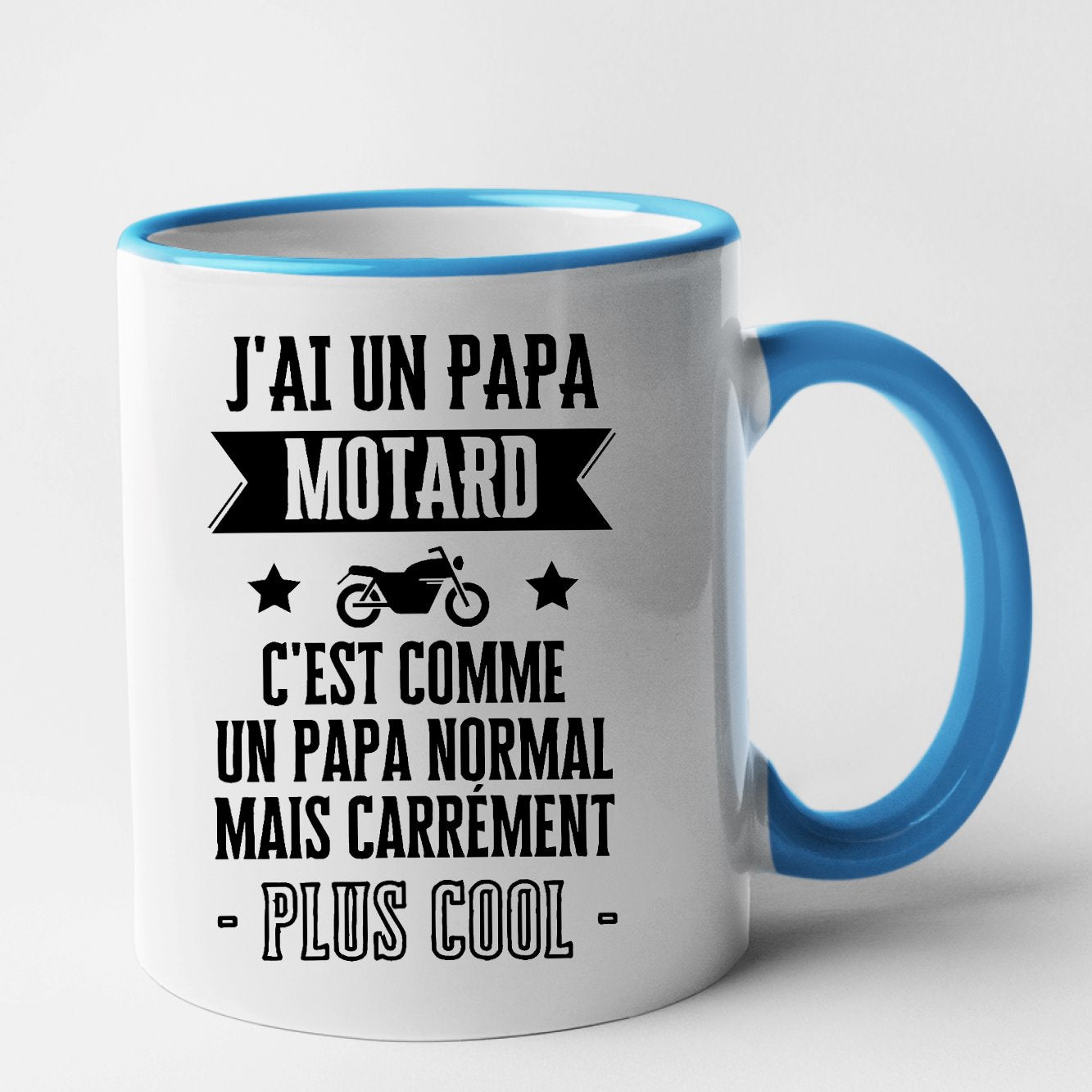 Mug J'ai un papa motard