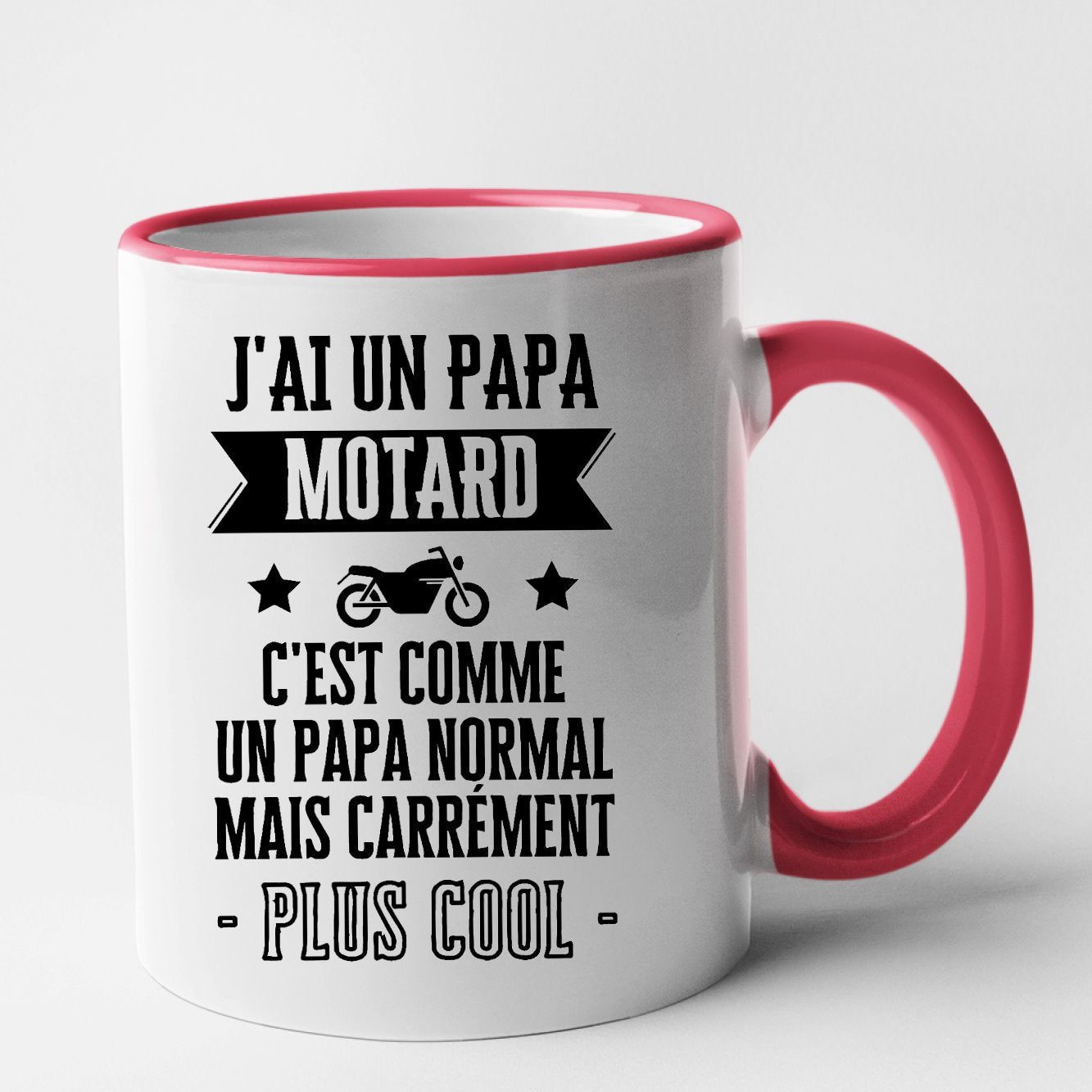 Mug J'ai un papa motard