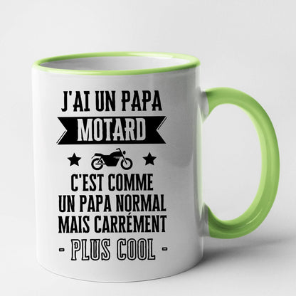 Mug J'ai un papa motard