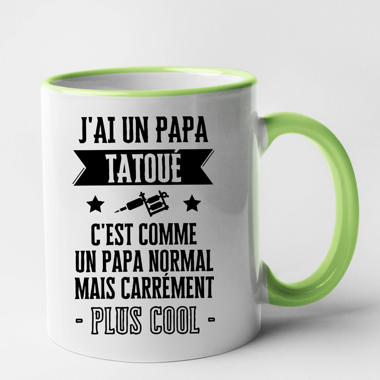 Mug J'ai un papa tatoué