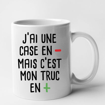 Mug J'ai une case en moins