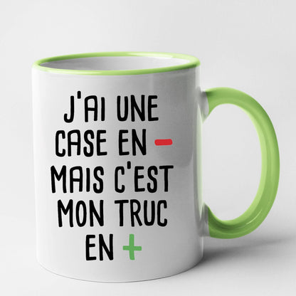 Mug J'ai une case en moins