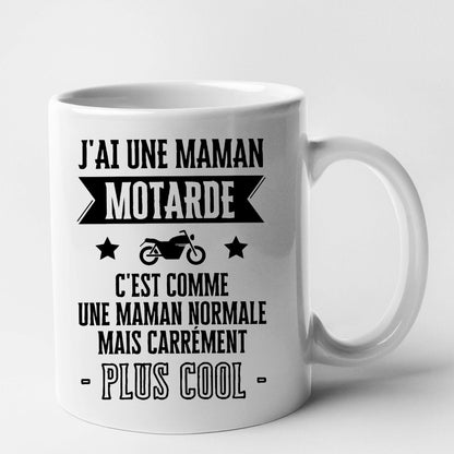 Mug J'ai une maman motarde