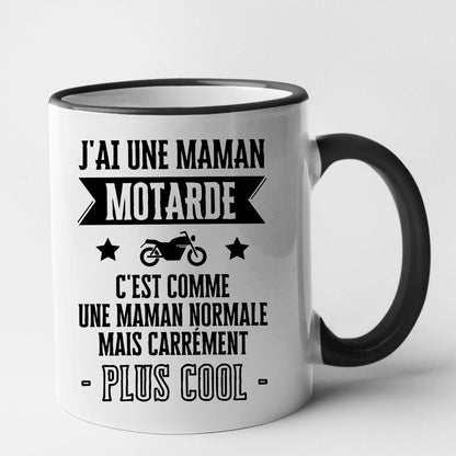 Mug J'ai une maman motarde