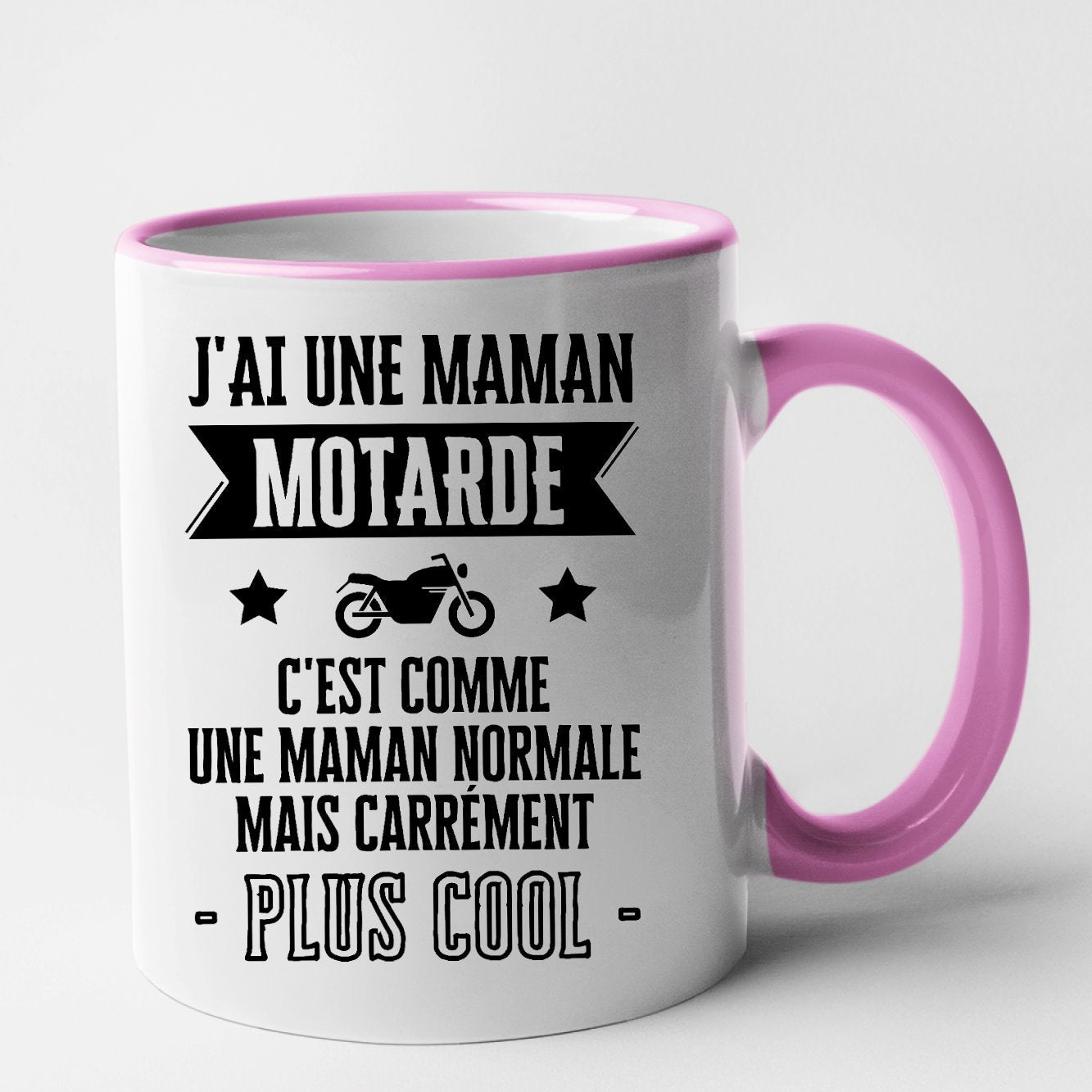 Mug J'ai une maman motarde