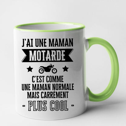 Mug J'ai une maman motarde