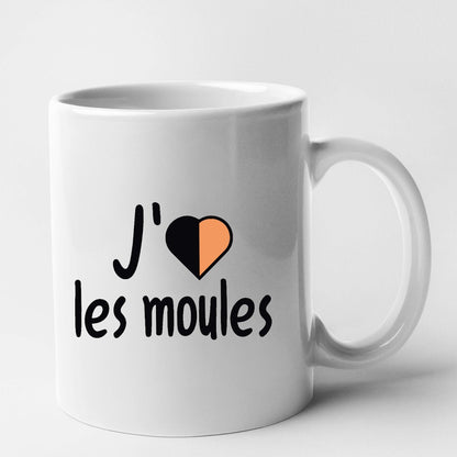 Mug J'aime les moules