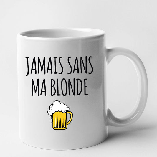 Mug Jamais sans ma blonde