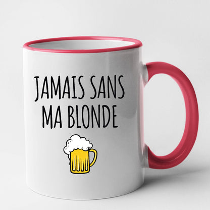 Mug Jamais sans ma blonde